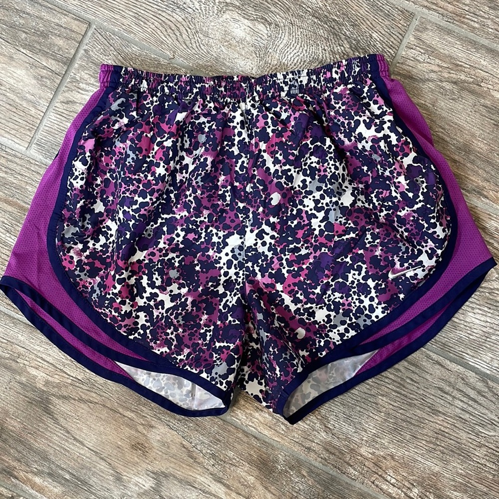 Purple Nike Running Shorts